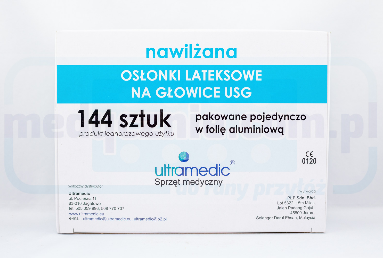 Învelișuri pentru transductoare cu ultrasunete 144 buc umezite